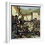 Genghis Khan Marched an Army of 200,000 into China-Alberto Salinas-Framed Giclee Print