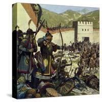 Genghis Khan Marched an Army of 200,000 into China-Alberto Salinas-Stretched Canvas