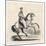 Genghis Khan (Variously Spelt) Mongol Conqueror on His Horse-null-Mounted Art Print