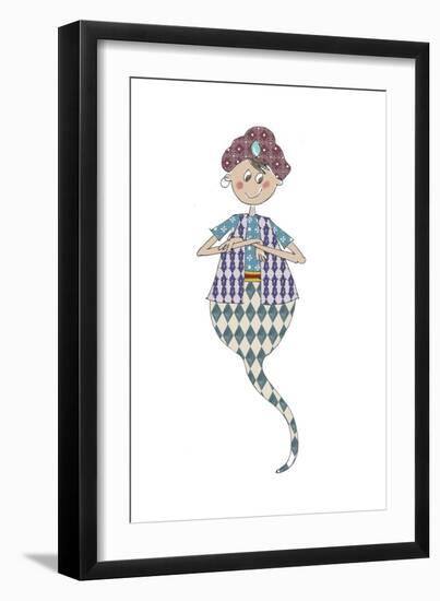 Genie-Effie Zafiropoulou-Framed Giclee Print