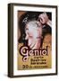 Geniol Poster with a Pierced Head-Achille Mauzan-Framed Giclee Print