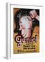 Geniol Poster with a Pierced Head-Achille Mauzan-Framed Giclee Print