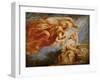 Genius Crowning Religion. Sketch for the Apotheosis of King James I-Peter Paul Rubens-Framed Giclee Print