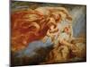 Genius Crowning Religion. Sketch for the Apotheosis of King James I-Peter Paul Rubens-Mounted Giclee Print