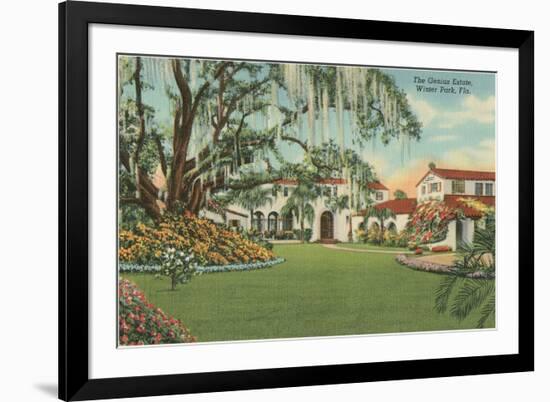 Genius Estate, Winter Park-null-Framed Premium Giclee Print