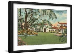 Genius Estate, Winter Park-null-Framed Art Print