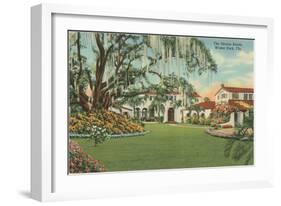 Genius Estate, Winter Park-null-Framed Art Print