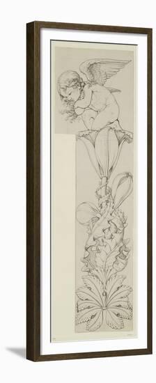 Genius of the Lily, 1809-Philipp Otto Runge-Framed Premium Giclee Print