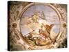 Genius on Pegasus Putting Time to Flight-Giambattista Tiepolo-Stretched Canvas