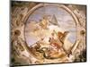 Genius on Pegasus Putting Time to Flight-Giambattista Tiepolo-Mounted Giclee Print