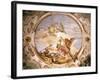 Genius on Pegasus Putting Time to Flight-Giambattista Tiepolo-Framed Giclee Print