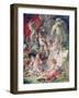 Genius Teaching the Arts, 1761-Francois Boucher-Framed Giclee Print