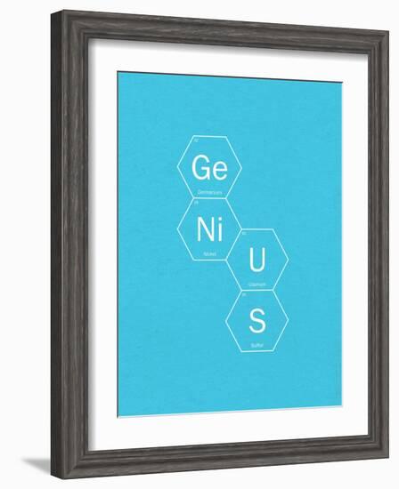 Genius-Ali Michael-Framed Giclee Print