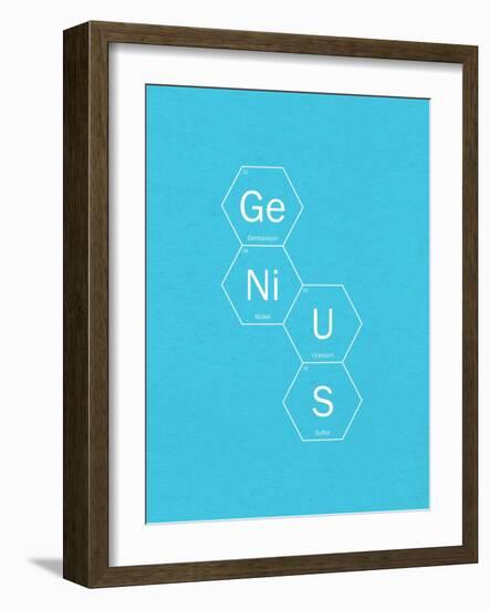 Genius-Ali Michael-Framed Giclee Print