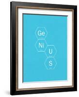 Genius-Ali Michael-Framed Giclee Print