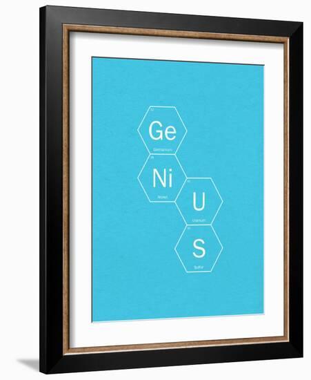 Genius-Ali Michael-Framed Giclee Print