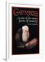 Genius-null-Framed Art Print