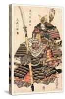 Genkuro Yoshitsune to Musashibo Benkei-Utagawa Toyokuni-Stretched Canvas