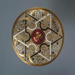 Cup in Rock Crystal and Enamelled Gold, Detail of the Openwork Gold Lid-Gennaro D'Aloisio-Giclee Print