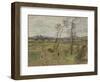 Gennevilliers Plain; La Plaine De Gennevilliers, 1877-Claude Monet-Framed Giclee Print