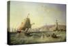 Genoa, 1862-John Wilson Carmichael-Stretched Canvas
