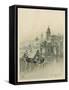 Genoa, Birthplace of Christopher Columbus-Andrew Melrose-Framed Stretched Canvas