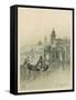 Genoa, Birthplace of Christopher Columbus-Andrew Melrose-Framed Stretched Canvas