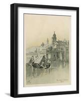 Genoa, Birthplace of Christopher Columbus-Andrew Melrose-Framed Giclee Print