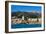 Genoa from the Sea-RnDmS-Framed Photographic Print