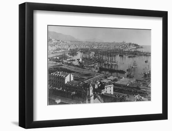 Genoa Harbor-null-Framed Photographic Print