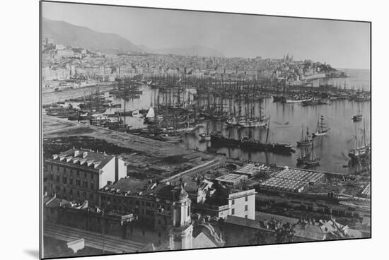 Genoa Harbor-null-Mounted Photographic Print