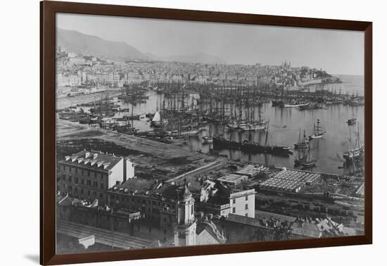 Genoa Harbor-null-Framed Photographic Print
