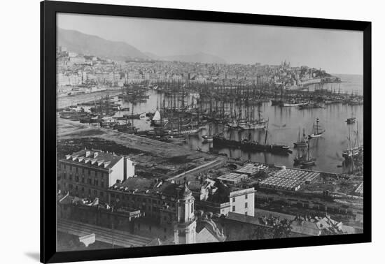 Genoa Harbor-null-Framed Photographic Print