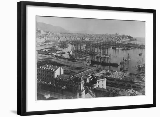 Genoa Harbor-null-Framed Photographic Print