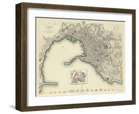 Genoa, Italy, c.1836-null-Framed Art Print