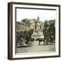 Genoa (Italy), Monument to Christopher Columbus (About 1451-1506), Piazza Acquaverde, Circa 1890-Leon, Levy et Fils-Framed Premium Photographic Print