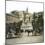 Genoa (Italy), Monument to Christopher Columbus (About 1451-1506), Piazza Acquaverde, Circa 1890-Leon, Levy et Fils-Mounted Premium Photographic Print