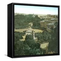 Genoa (Italy), the Acquosola Gardens, Circa 1890-Leon, Levy et Fils-Framed Stretched Canvas