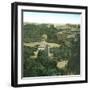 Genoa (Italy), the Acquosola Gardens, Circa 1890-Leon, Levy et Fils-Framed Premium Photographic Print