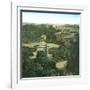 Genoa (Italy), the Acquosola Gardens, Circa 1890-Leon, Levy et Fils-Framed Premium Photographic Print