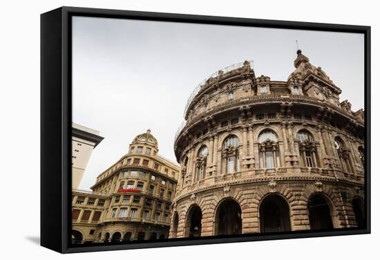 Genoa, Liguria, Italy, Europe-Yadid Levy-Framed Stretched Canvas