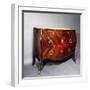 Genoese Drawers with Rosewood Veneer Finish, Italy-null-Framed Giclee Print