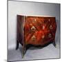 Genoese Drawers with Rosewood Veneer Finish, Italy-null-Mounted Giclee Print