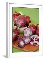 Genoese Red Onion-null-Framed Photographic Print