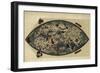 Genoese World Map, 1450-Library of Congress-Framed Premium Photographic Print