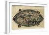 Genoese World Map, 1450-Library of Congress-Framed Premium Photographic Print