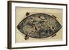 Genoese World Map, 1450-Library of Congress-Framed Premium Photographic Print