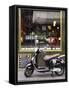 Genovese Coffee and Vespa, Little Collins Street, Melbourne, Victoria, Australia-David Wall-Framed Stretched Canvas