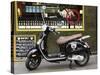 Genovese Coffee and Vespa, Melbourne, Victoria, Australia-David Wall-Stretched Canvas