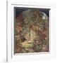Genoveva in the Forest-Adrian Ludwig Richter-Framed Collectable Print